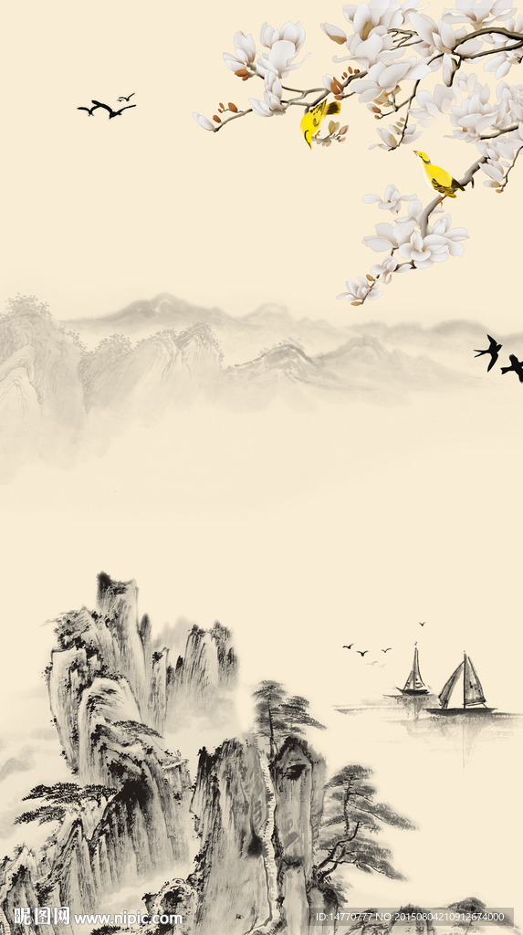 花鸟玄关