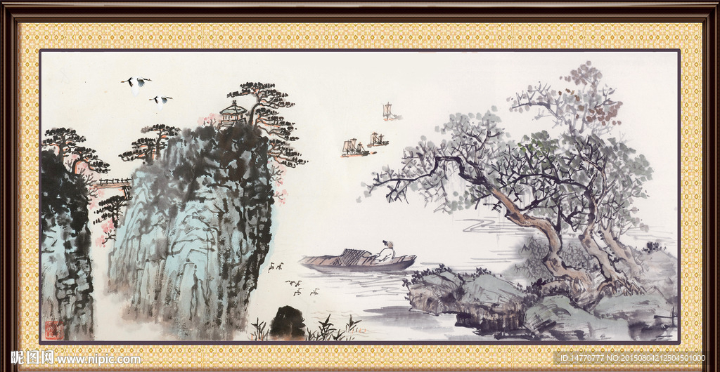 国画山水