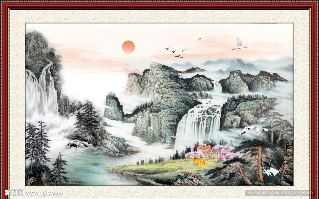 山水国画