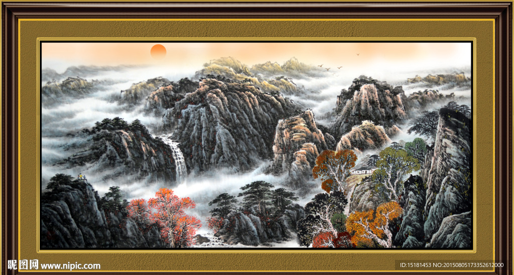 国画山水