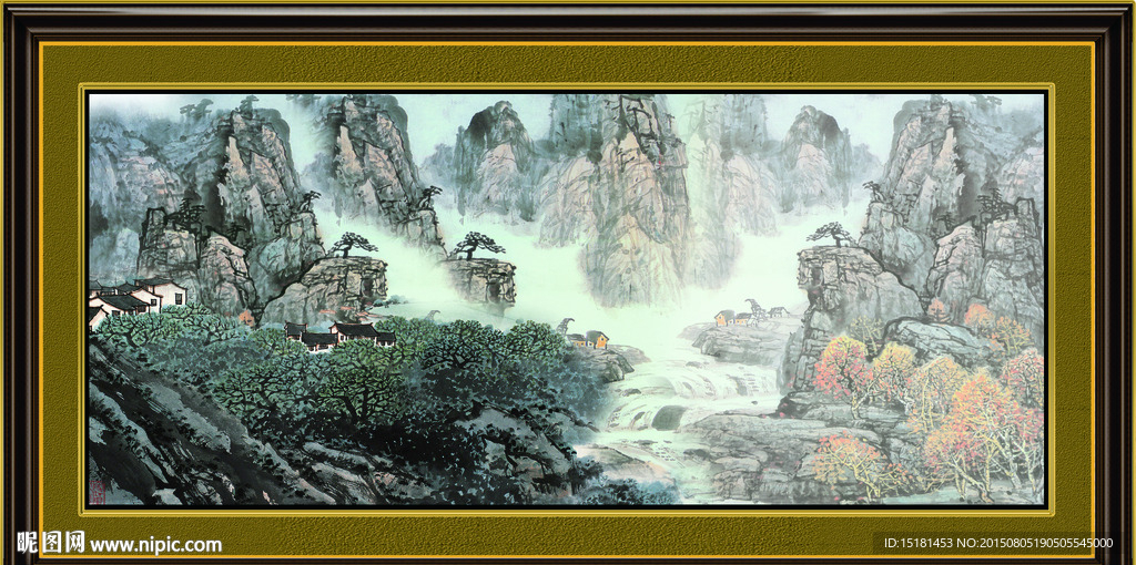 国画山水