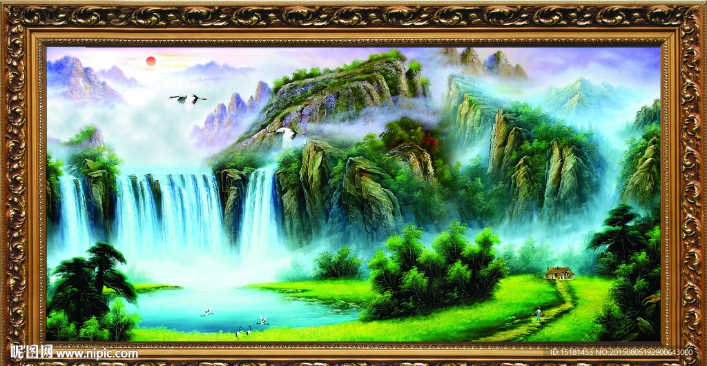 油画风景