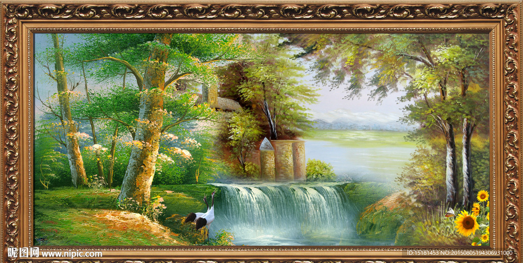 油画风景