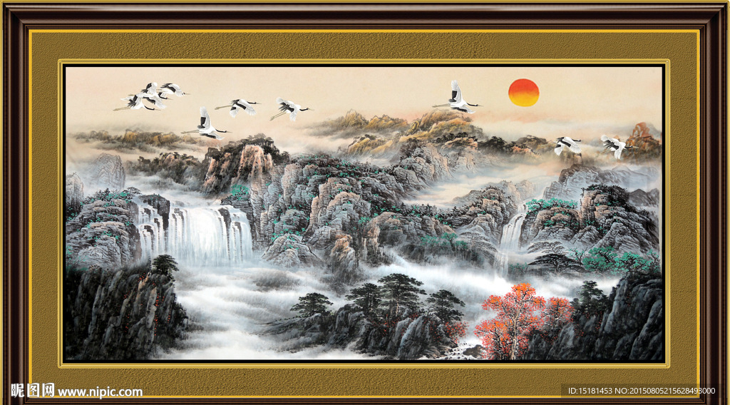 国画山水
