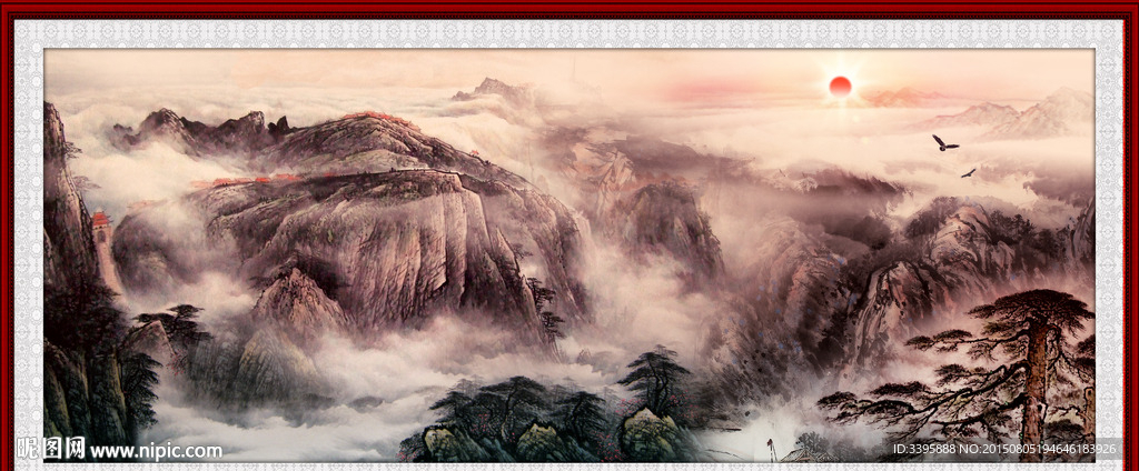 江山如画 风景画