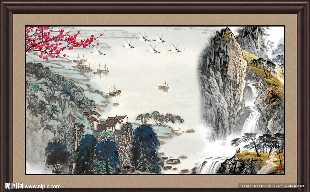 国画山水