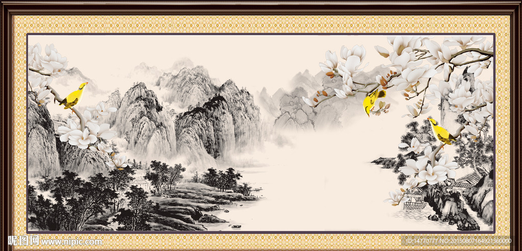 花鸟国画