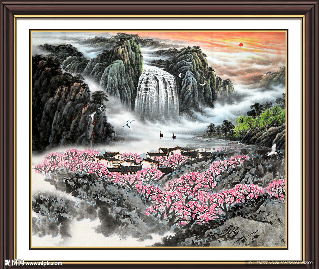 国画山水