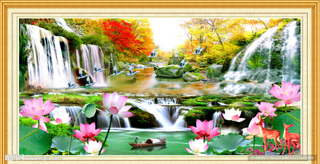 山水风景画