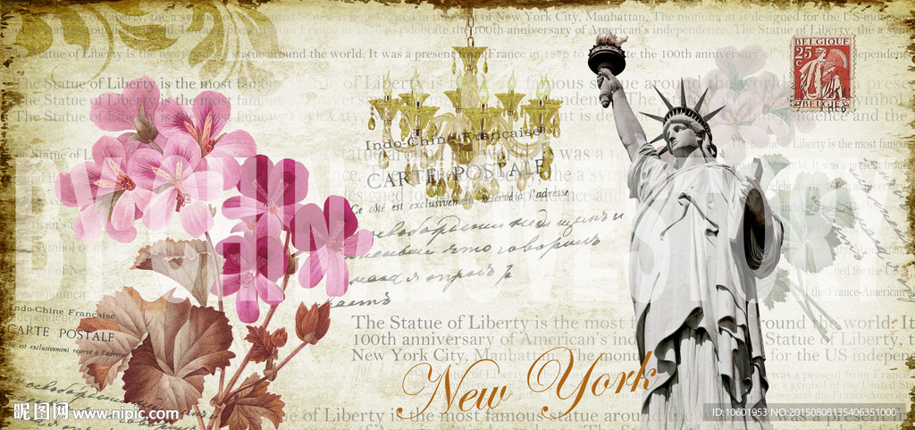 欧美风格装饰画