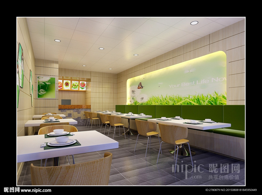 快餐店装修设计方案