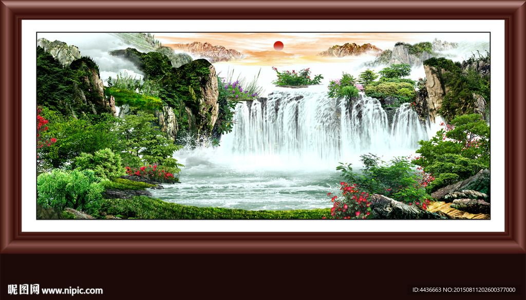 山水风景画