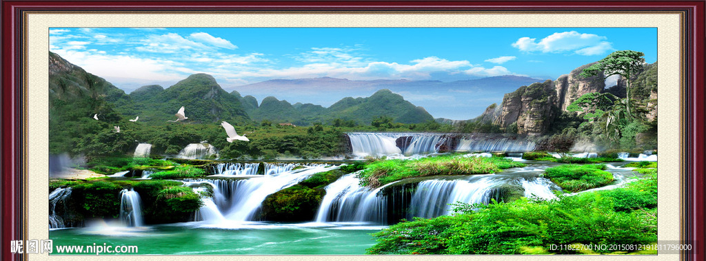 山水风景画