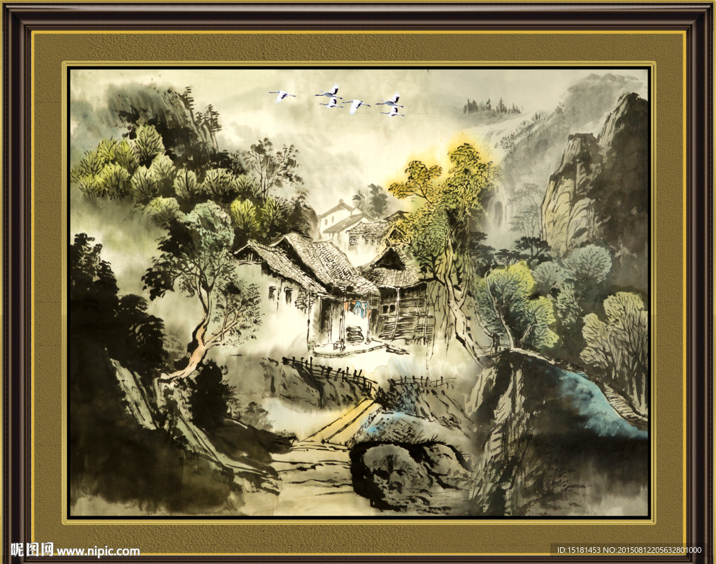 国画山水