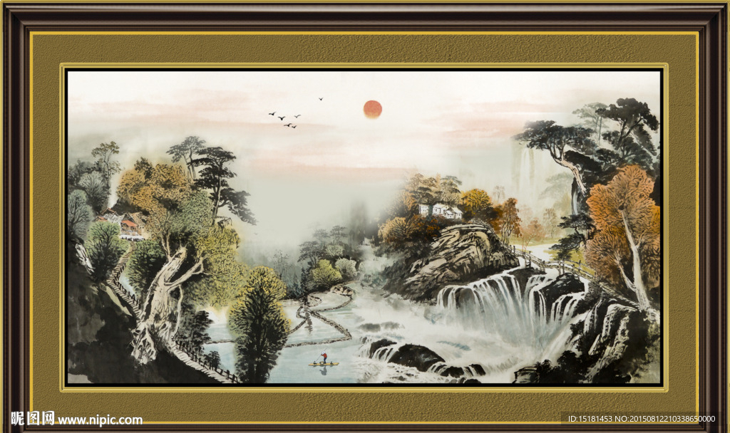 水墨国画