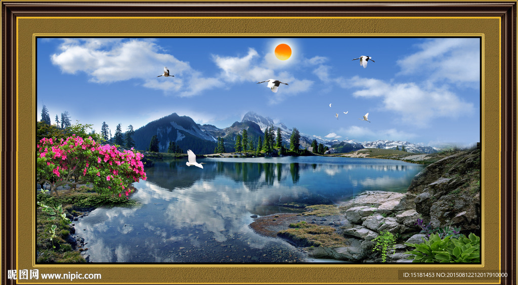 山水画 风景