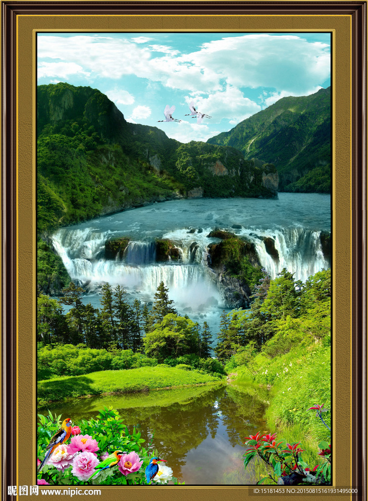 山水画