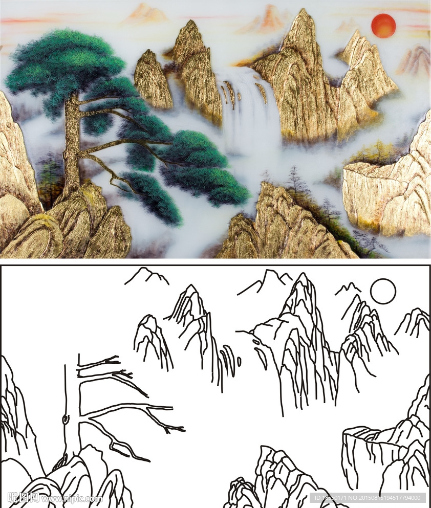 山水画
