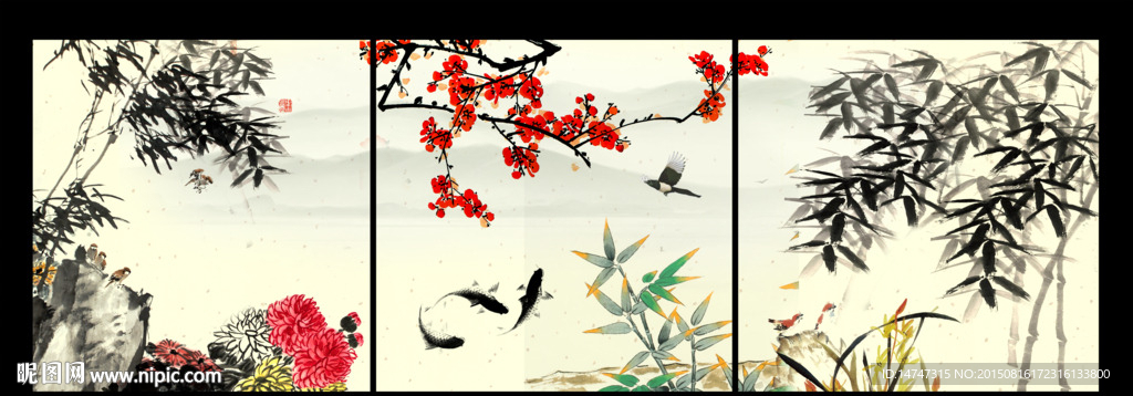 梅兰竹菊