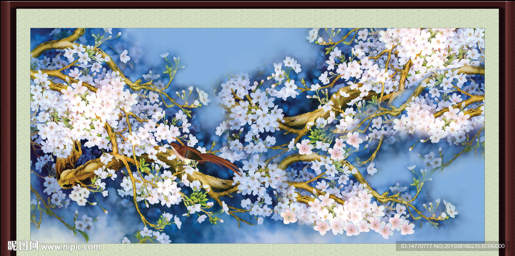 花鸟装饰画壁画