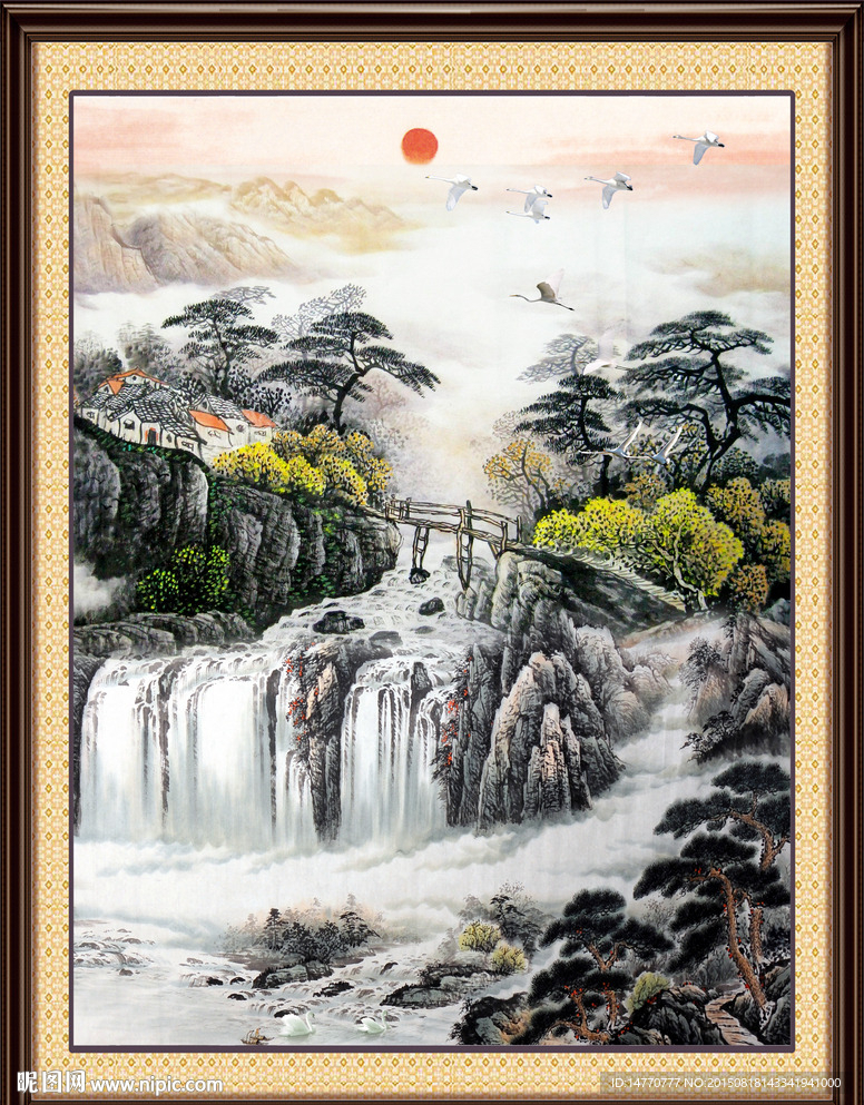 国画山水