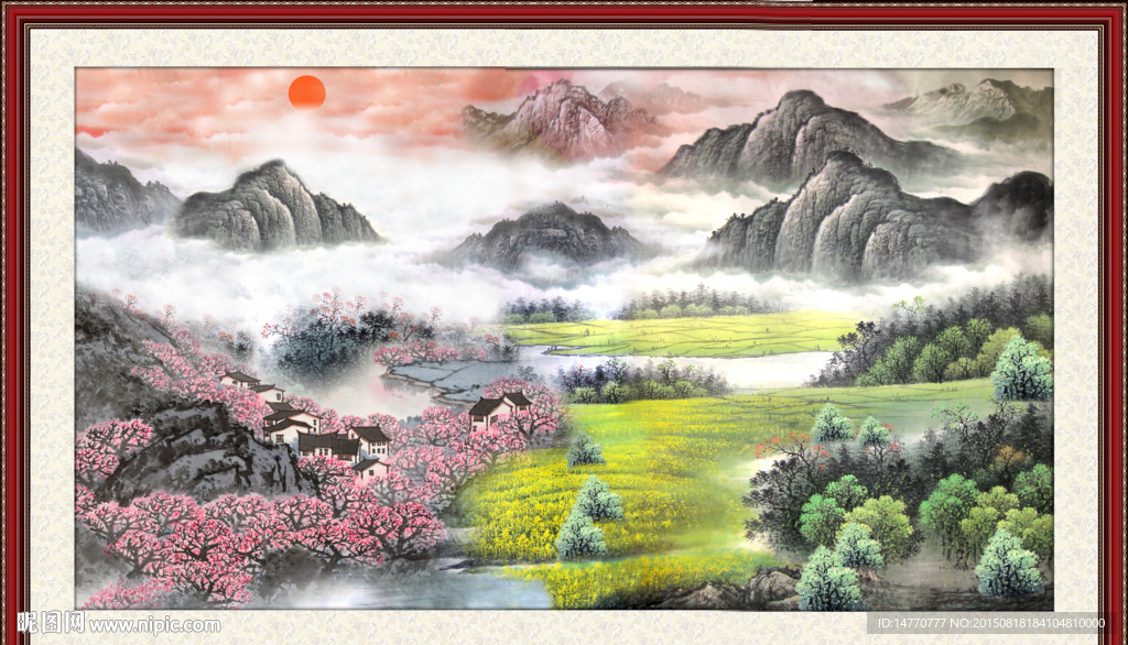 国画山水