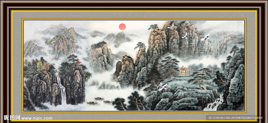 国画山水