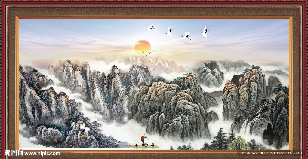 国画山水