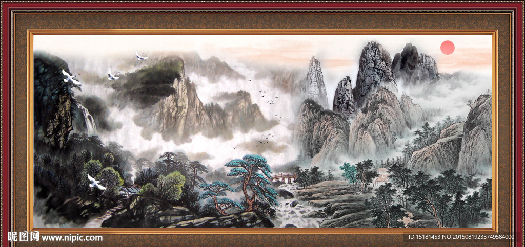 国画山水