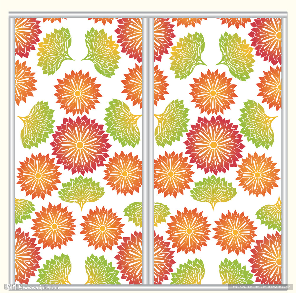 移门花纹