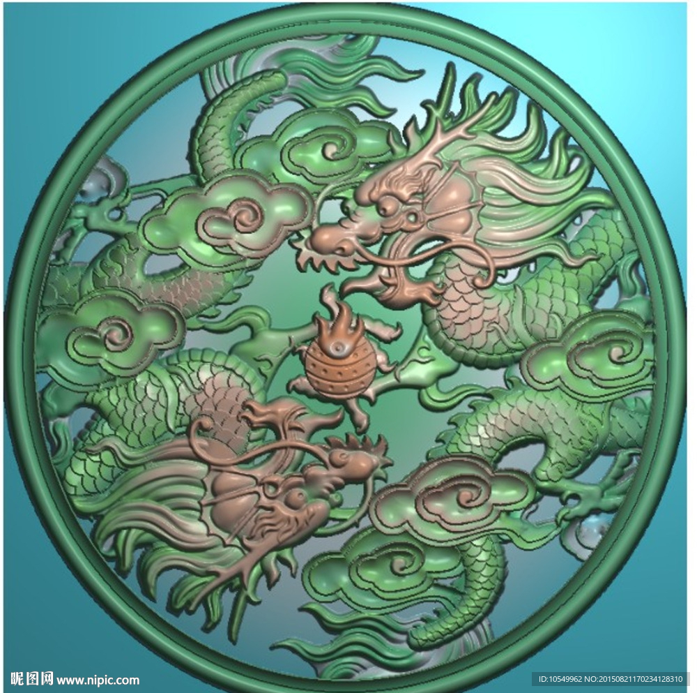 双龙戏珠