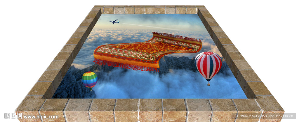 飞毯3D画
