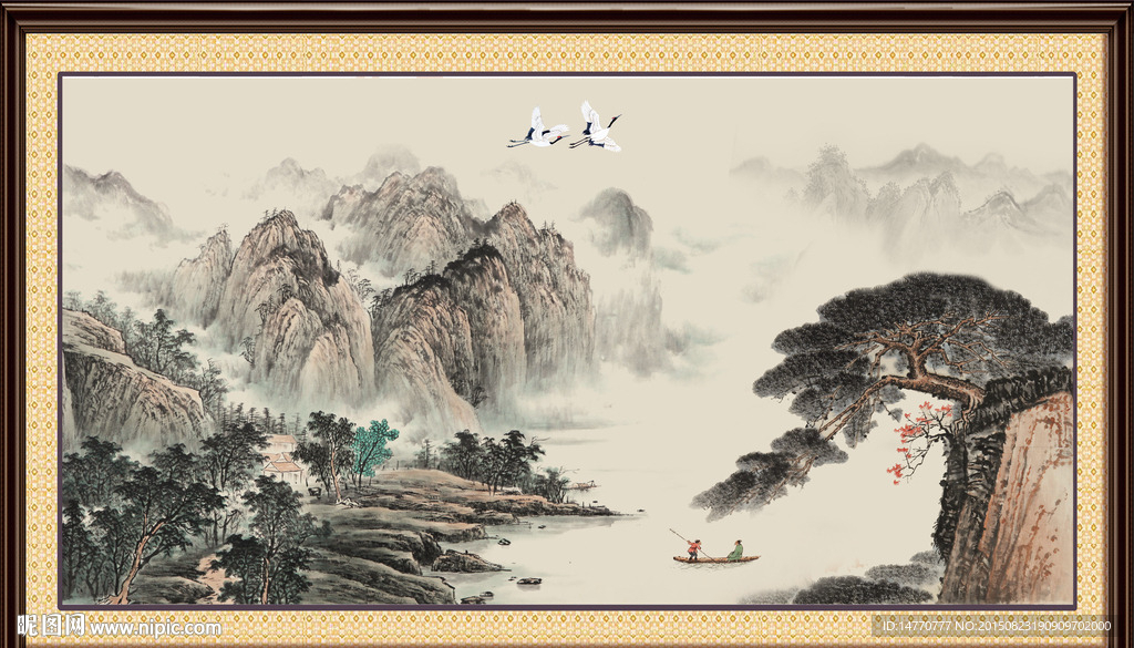 国画风景