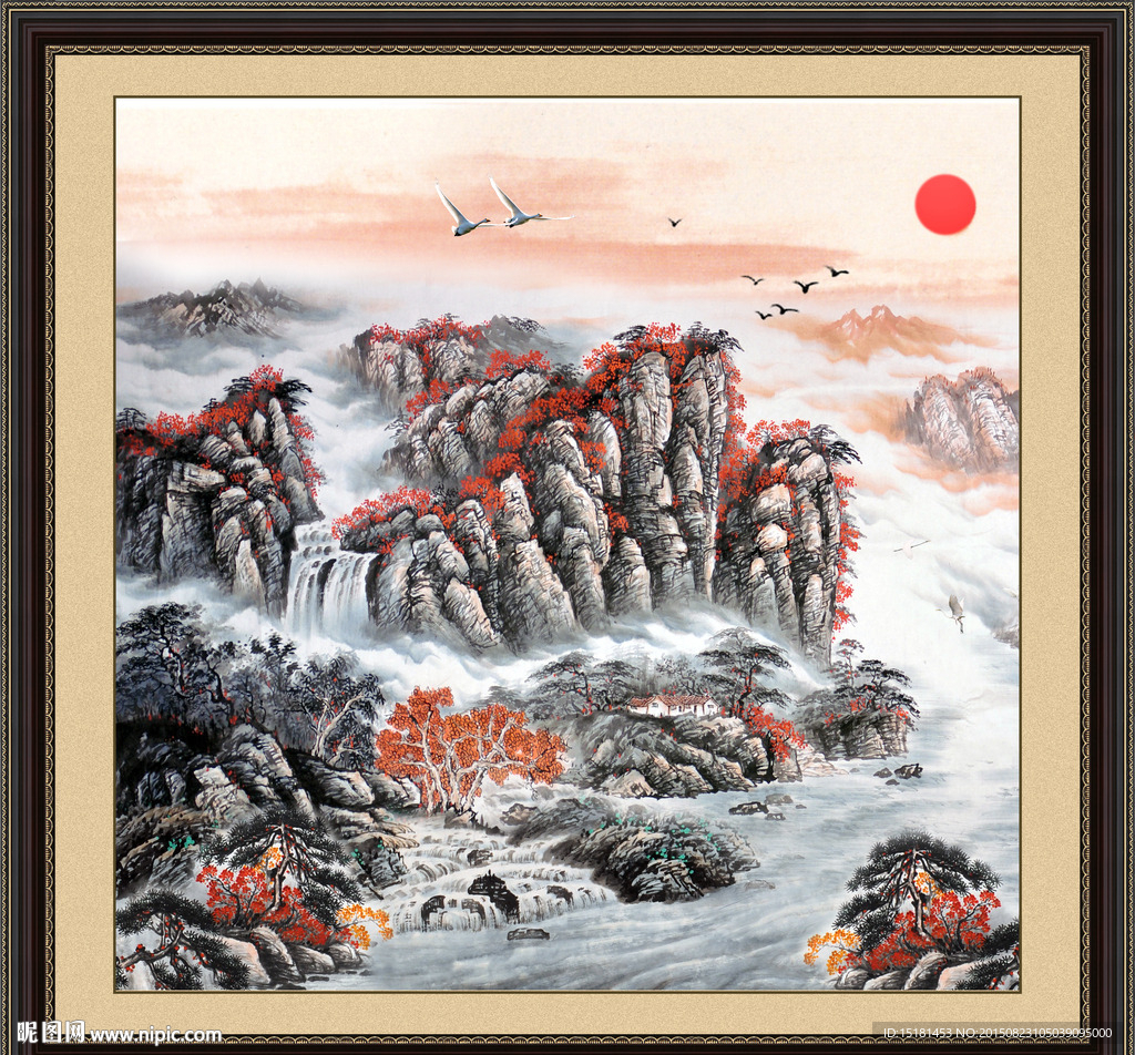 国画山水