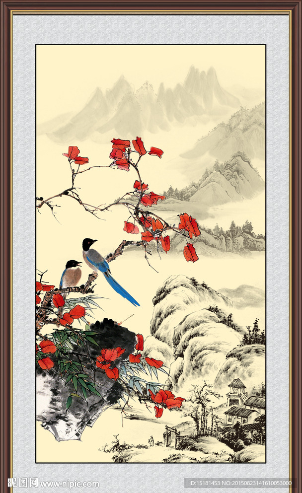 花鸟国画 装饰画