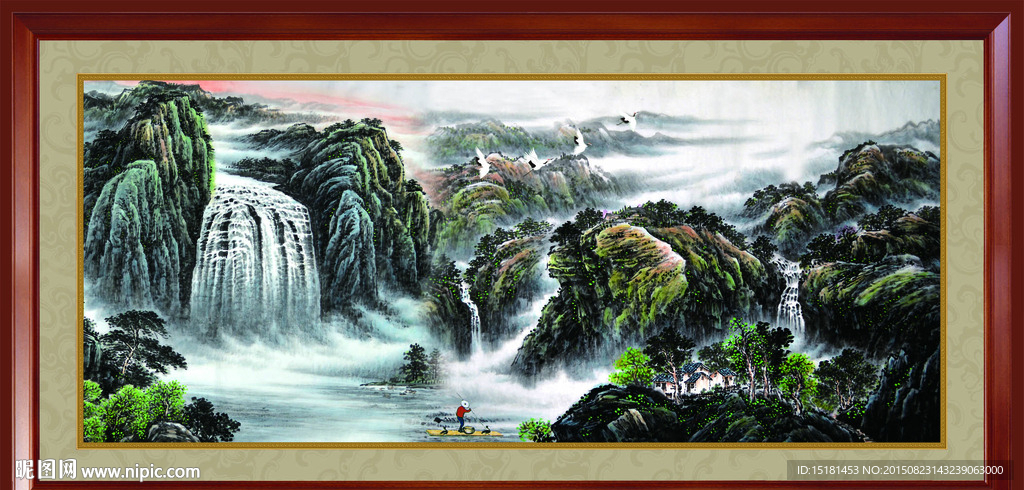 国画山水