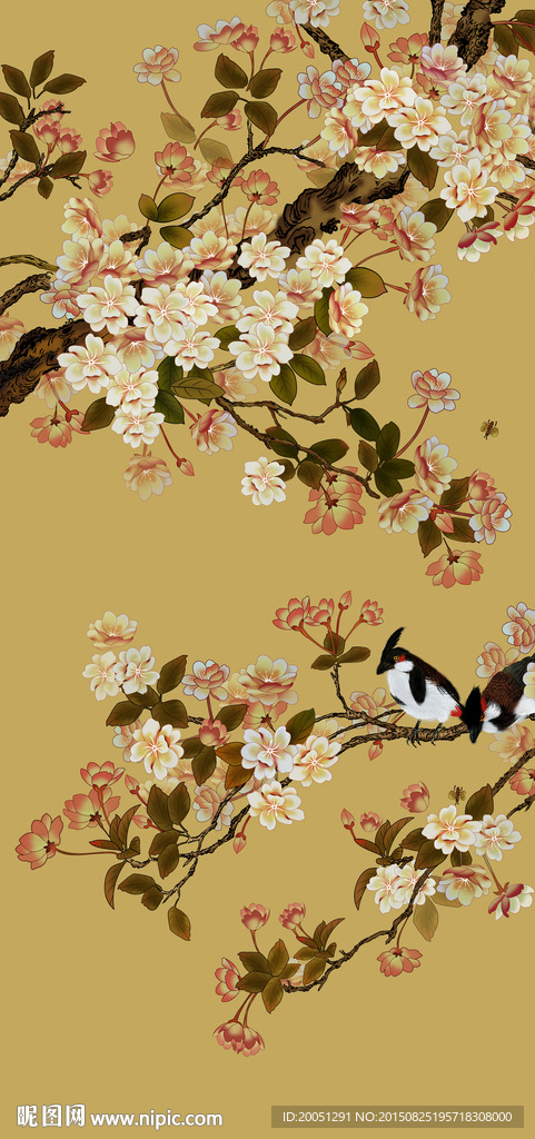 玄关花鸟