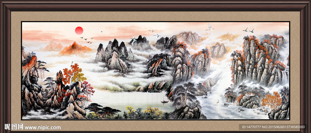 国画山水