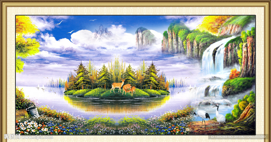 油画