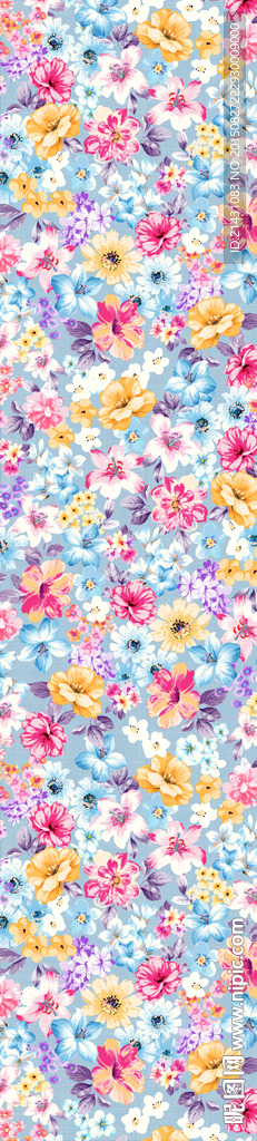 家纺花型 面料数码印花