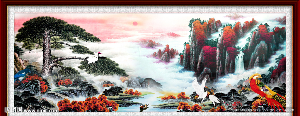 黄山迎客松