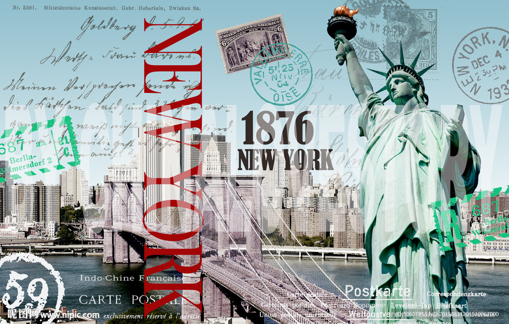 欧美风格装饰画