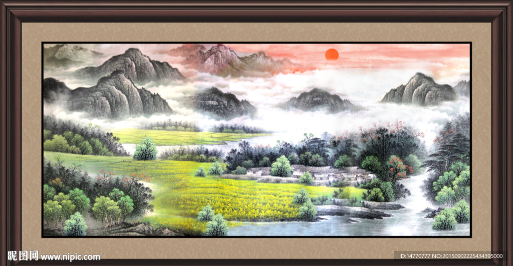 国画山水