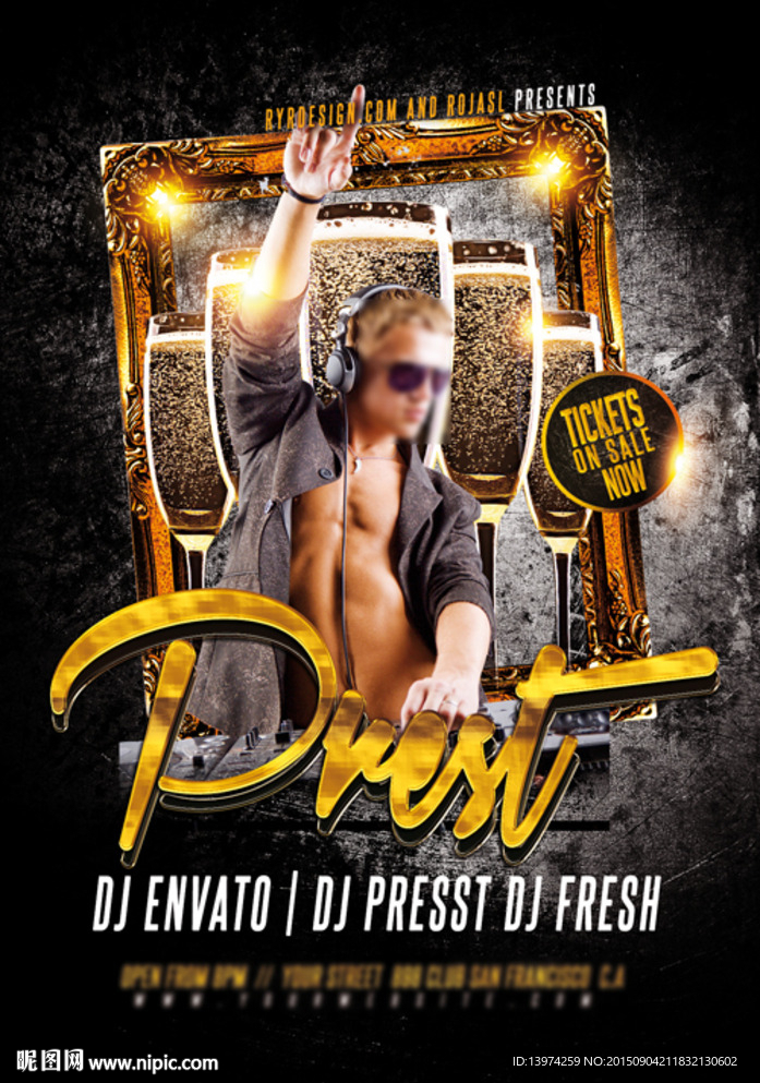 DJ海报