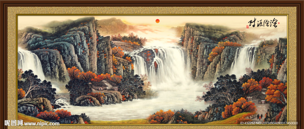 山水画