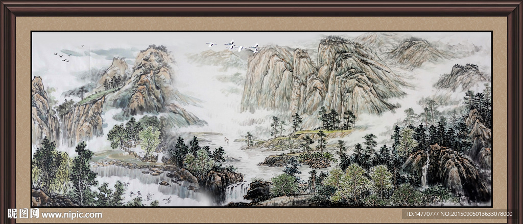 国画山水