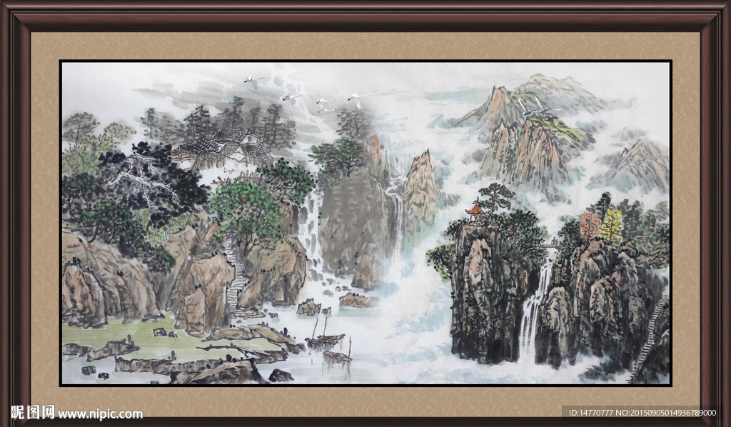 国画山水