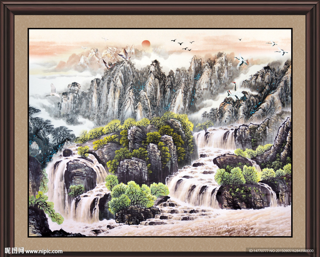 国画山水