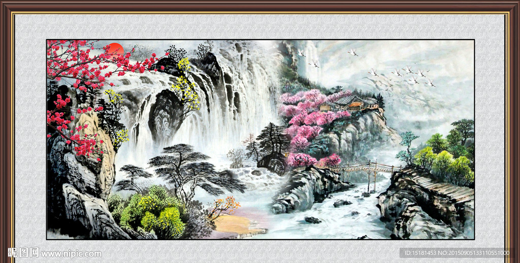 国画山水
