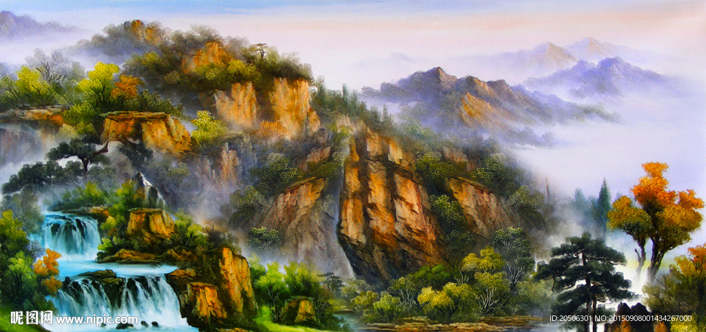 油画风景